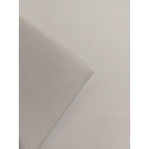 Фетр жесткий 2 мм  (20*30 см) цв. молочный,  цена за лист